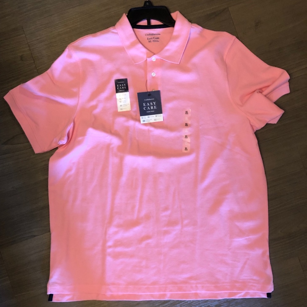 Pink polo